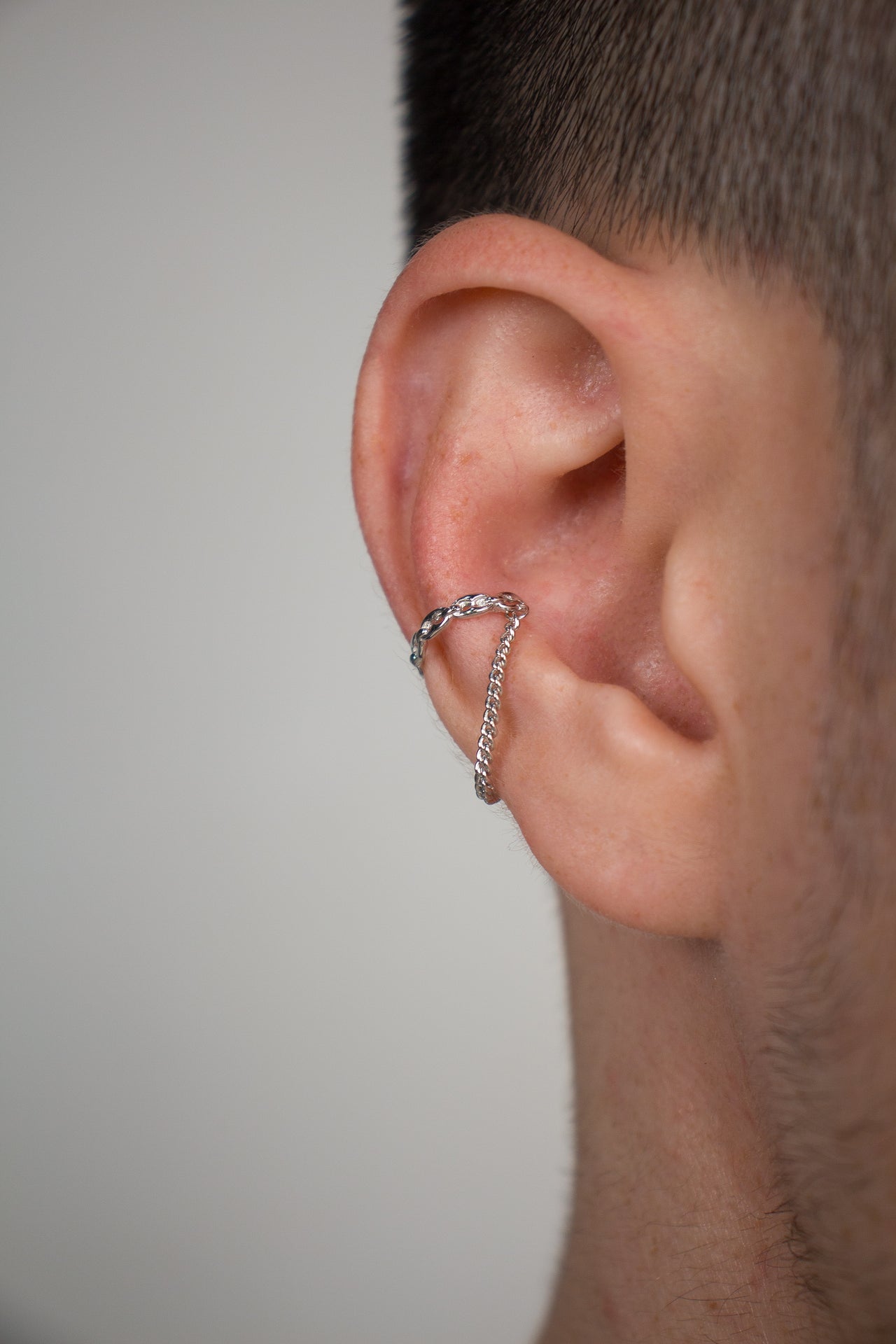 Nike Ear Cuff | Silver