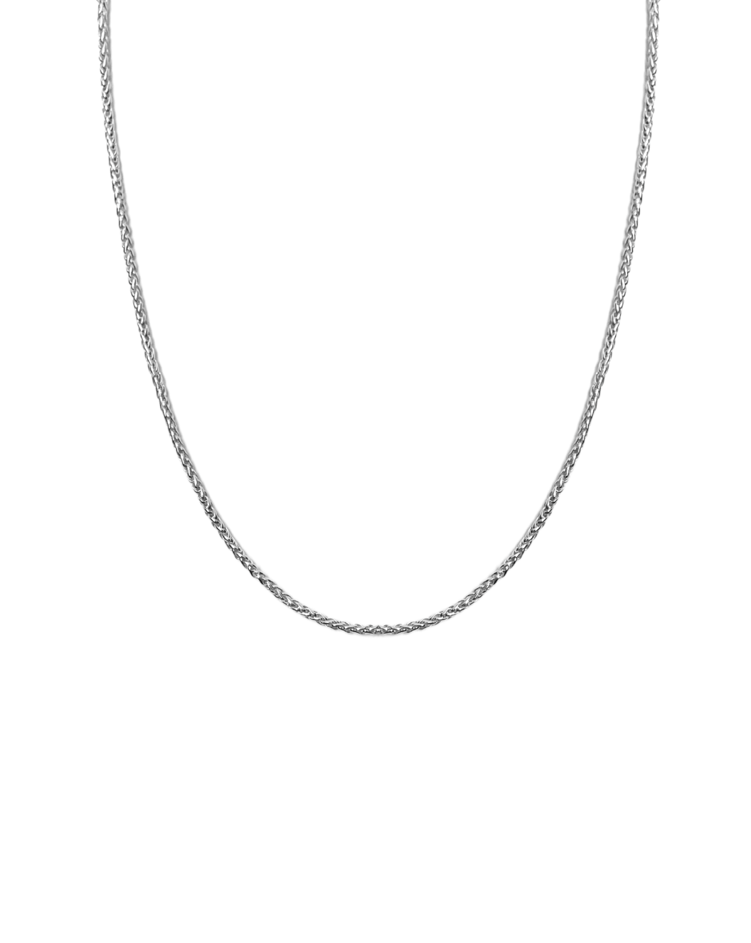 Laurel Crown Chain | Silver